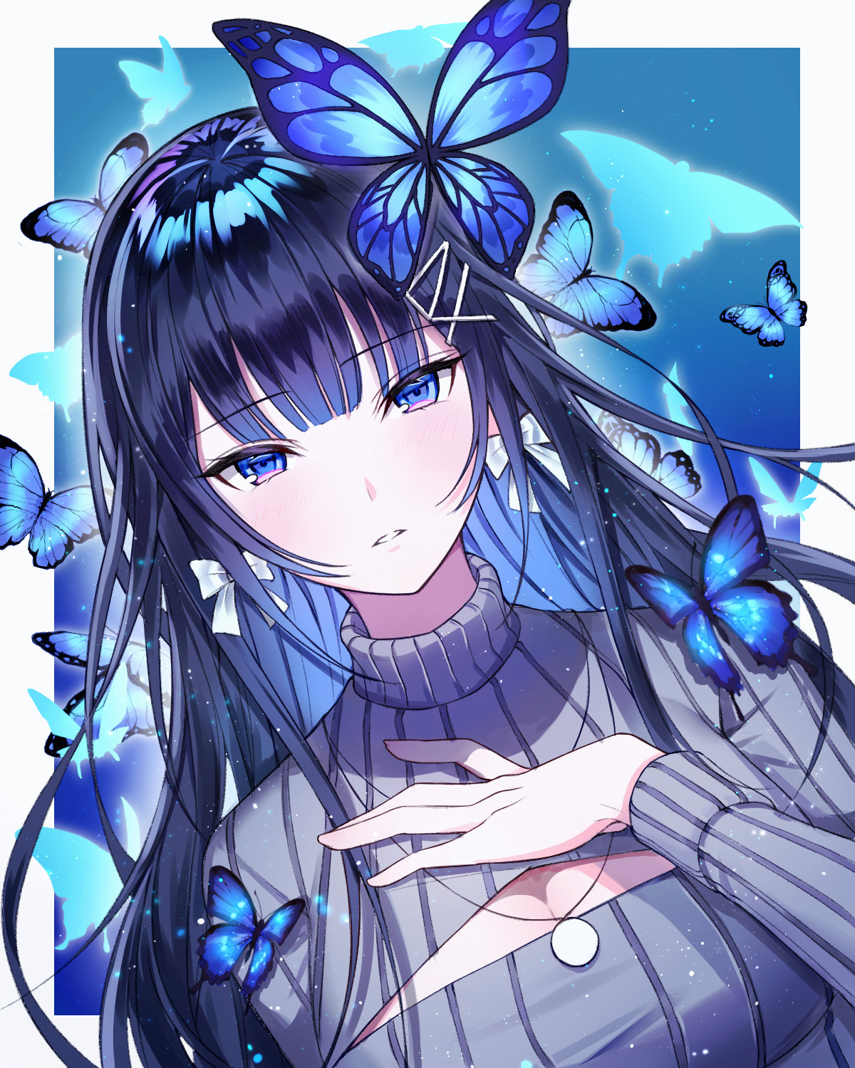 [Pixiv精选] 翩翩起舞。蝴蝶插画特辑(图4)