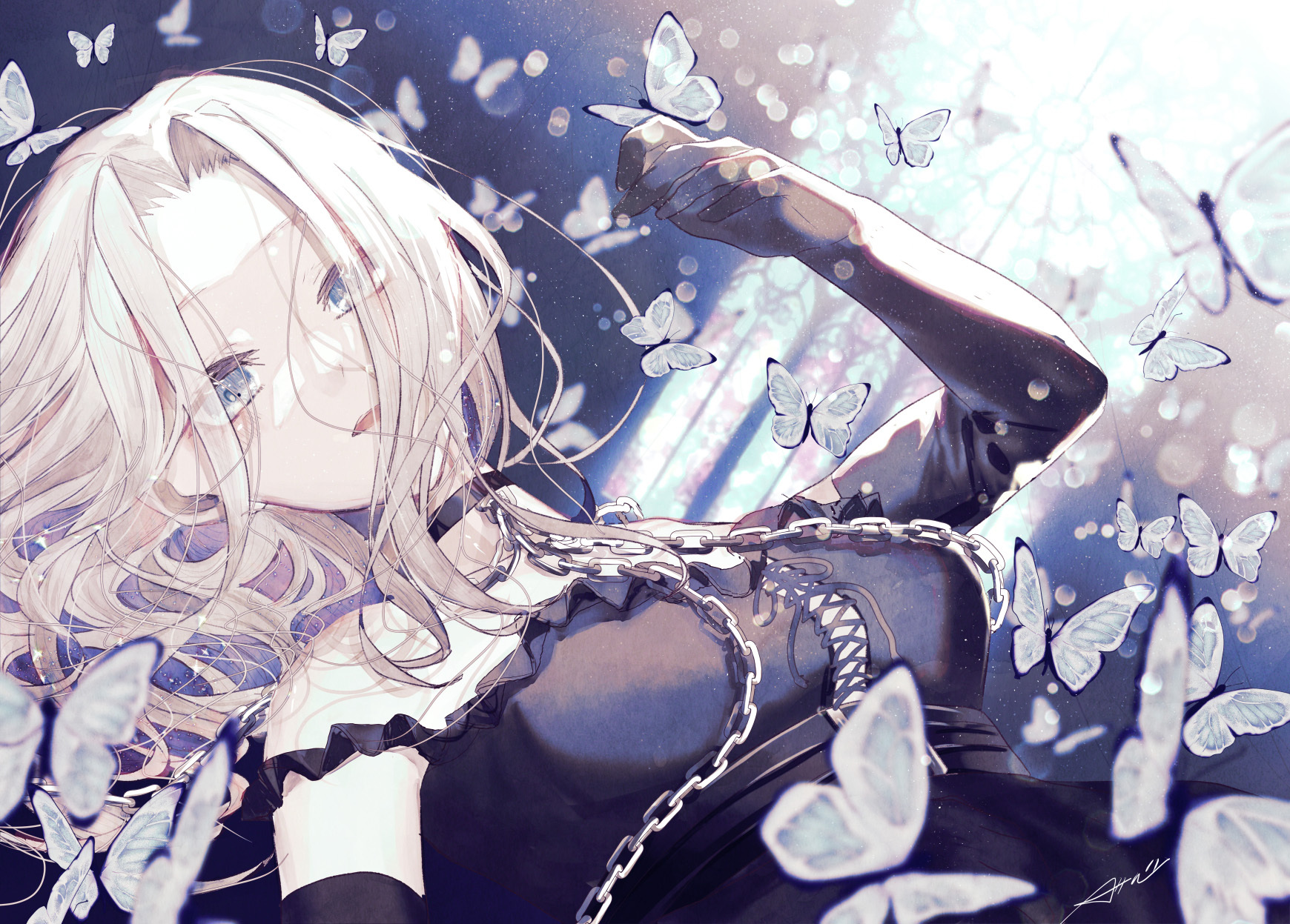 [Pixiv精选] 翩翩起舞。蝴蝶插画特辑(图8)