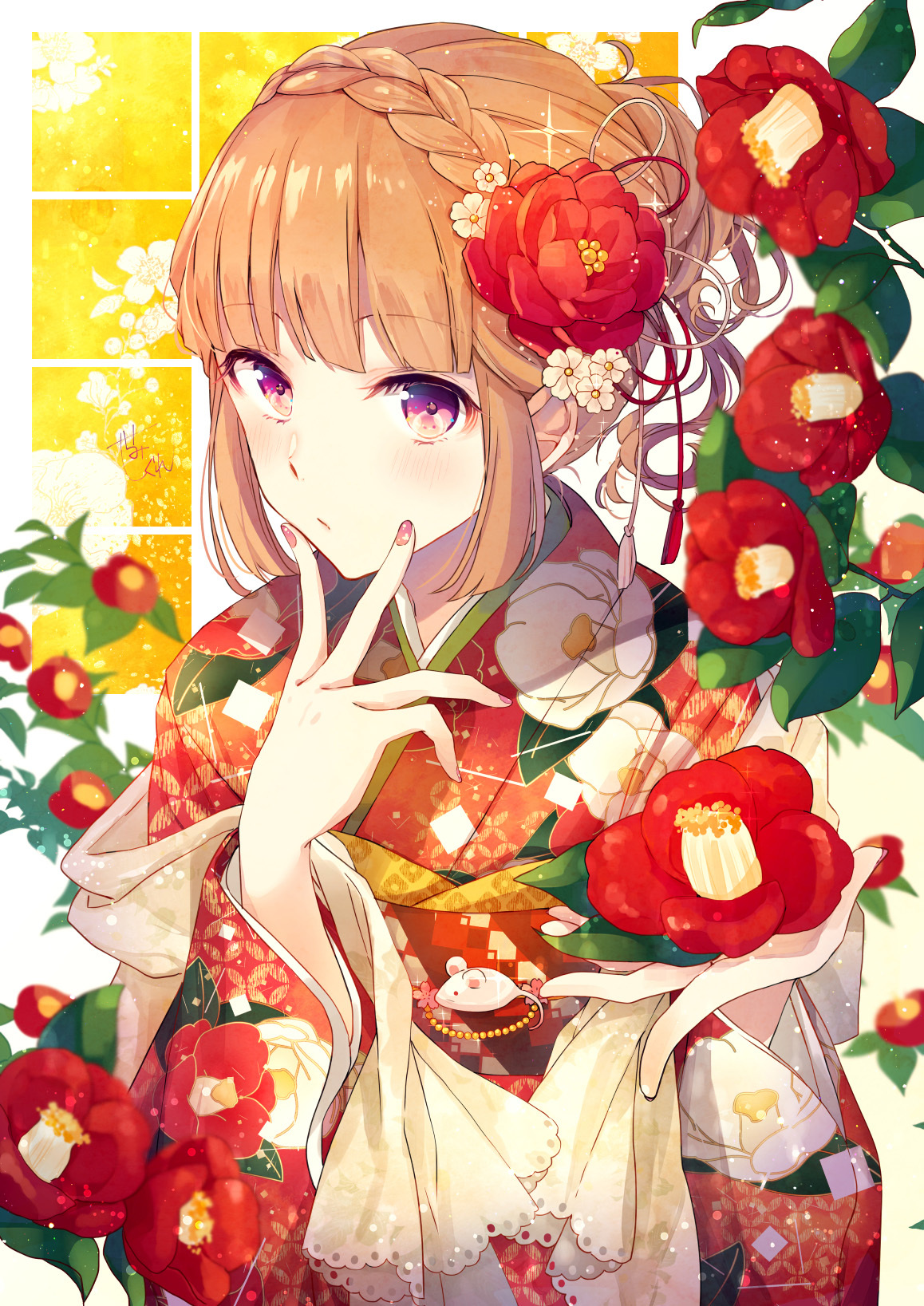 [Pixiv精选] 端庄贤淑又可爱♡皇冠编发插画特辑(图2)
