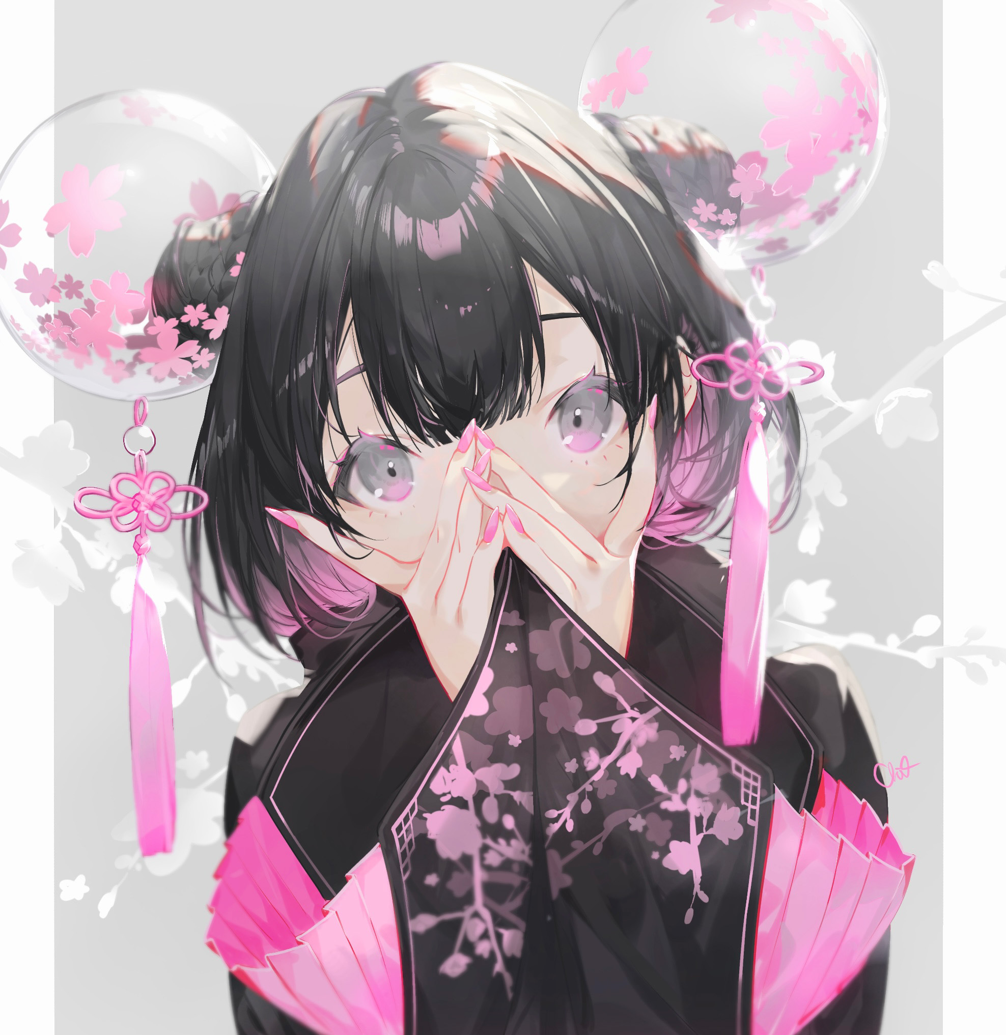 [Pixiv精选] 可爱圆滚滚。丸子头插画特辑(图8)