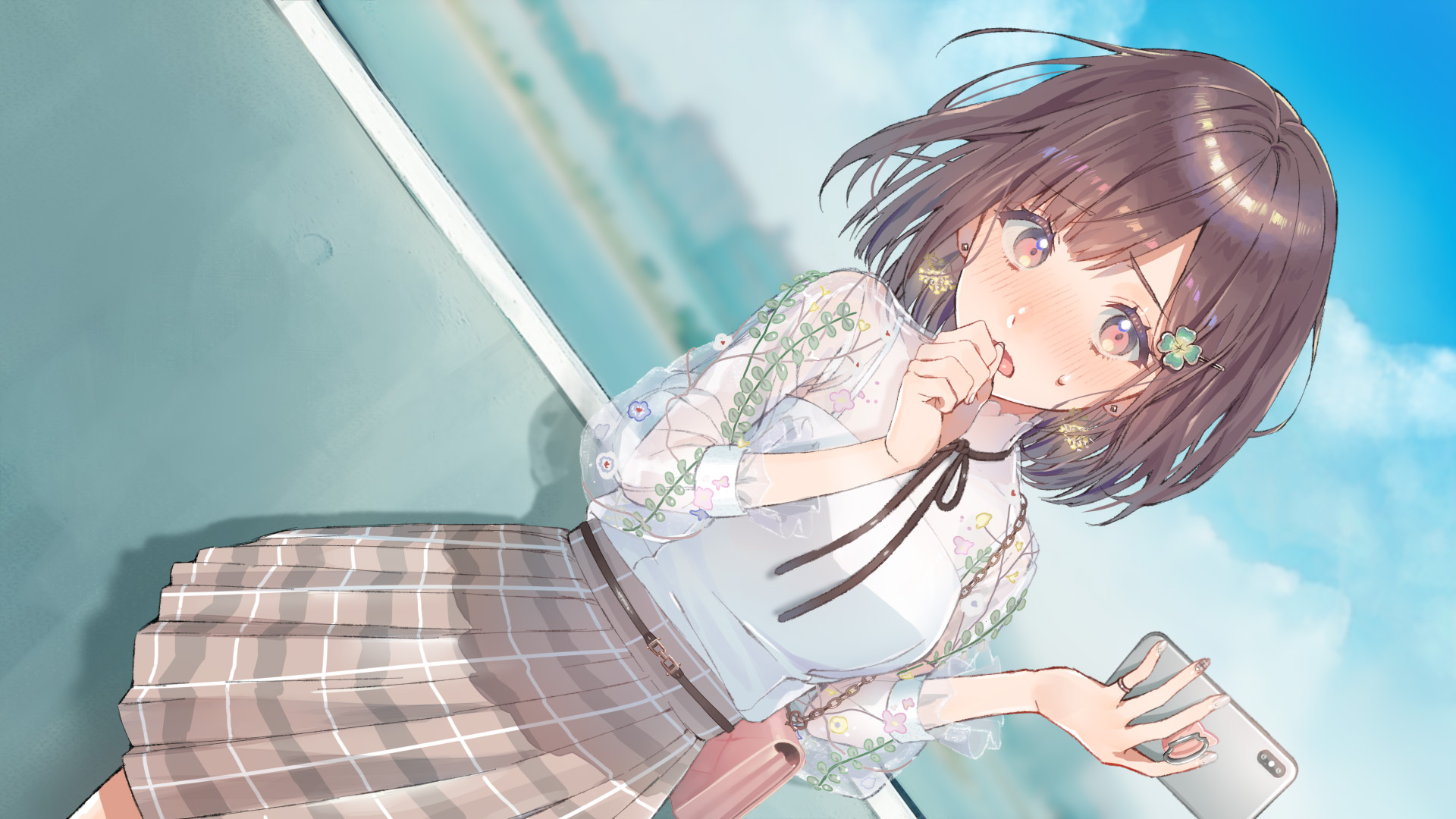 [Pixiv精选] 你在害羞吗？脸红女子插画特辑(图12)