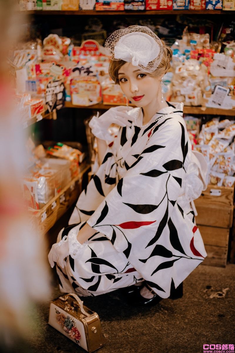 台湾Coser@ElyEE子 Retro Kimono【38P/124MB】(图4)