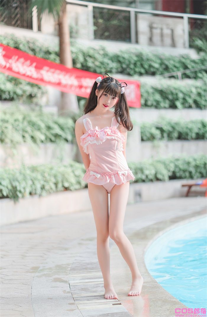 风之领域写真 No.173 兔子泳装少女【41P/266MB】(图2)