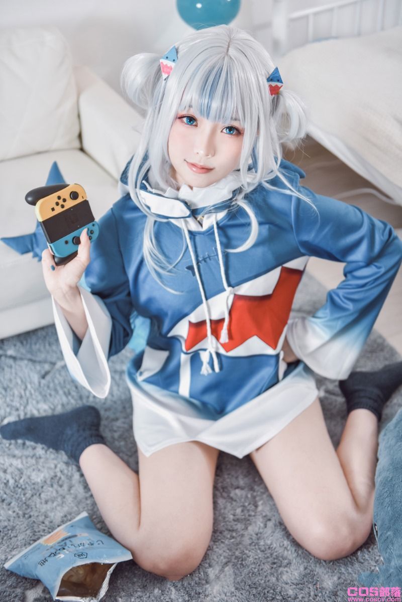 台湾Coser@ElyEE子 Gawr Gura【44P/57MB】(图4)