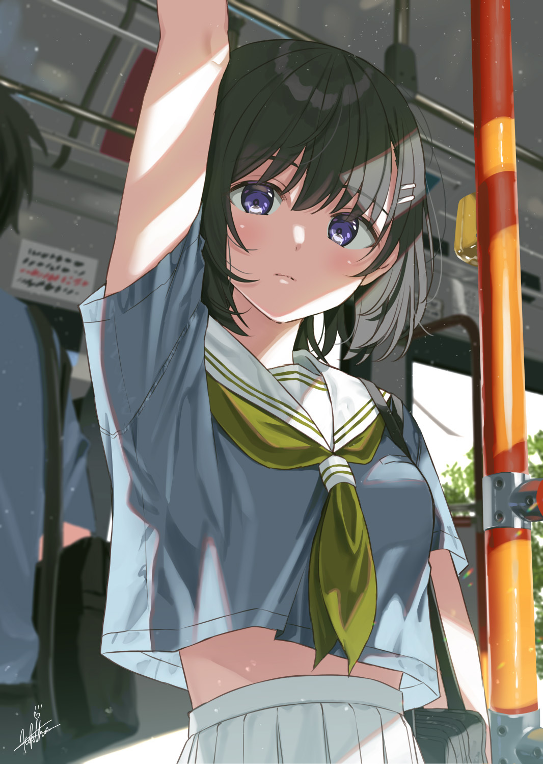 [Pixiv精选] 大家的青春回忆！夏季制服女子插画特辑(图5)