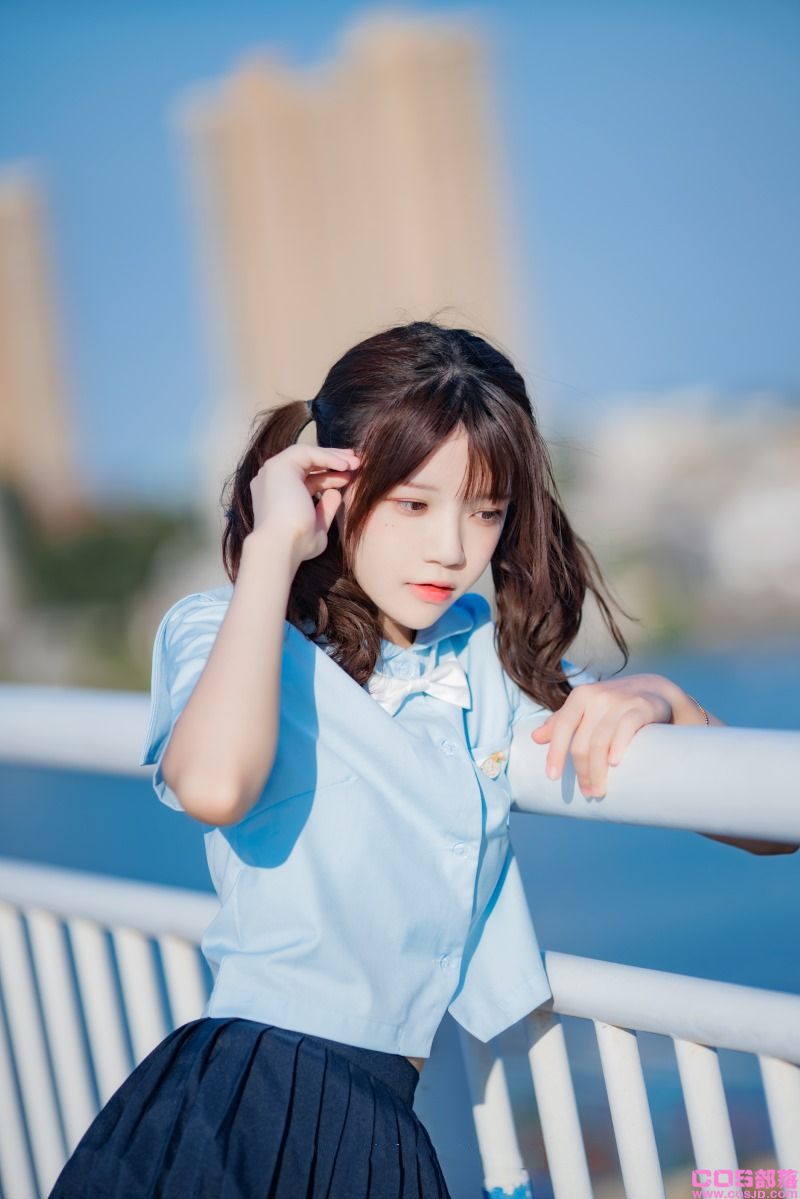 人气Coser@桜桃喵 蔚蓝 [33P/608MB](图1)