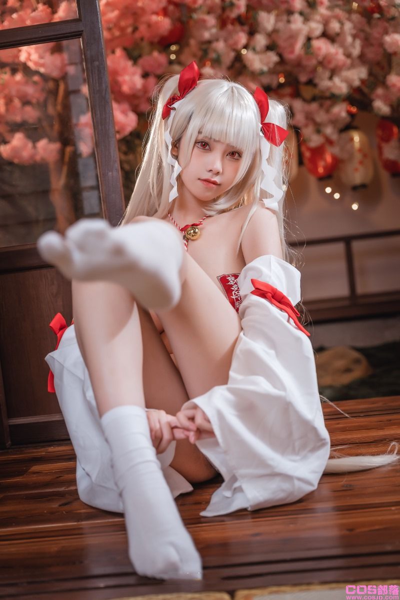 知名动漫博主@蜜汁猫裘 可畏巫女 [50P/4V/2.28G](图4)