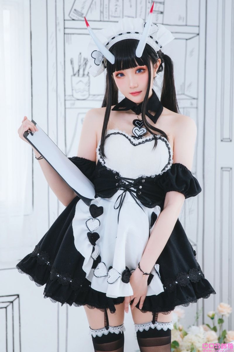 动漫Coser@瓜希酱 能代女仆 [22P/95MB](图4)