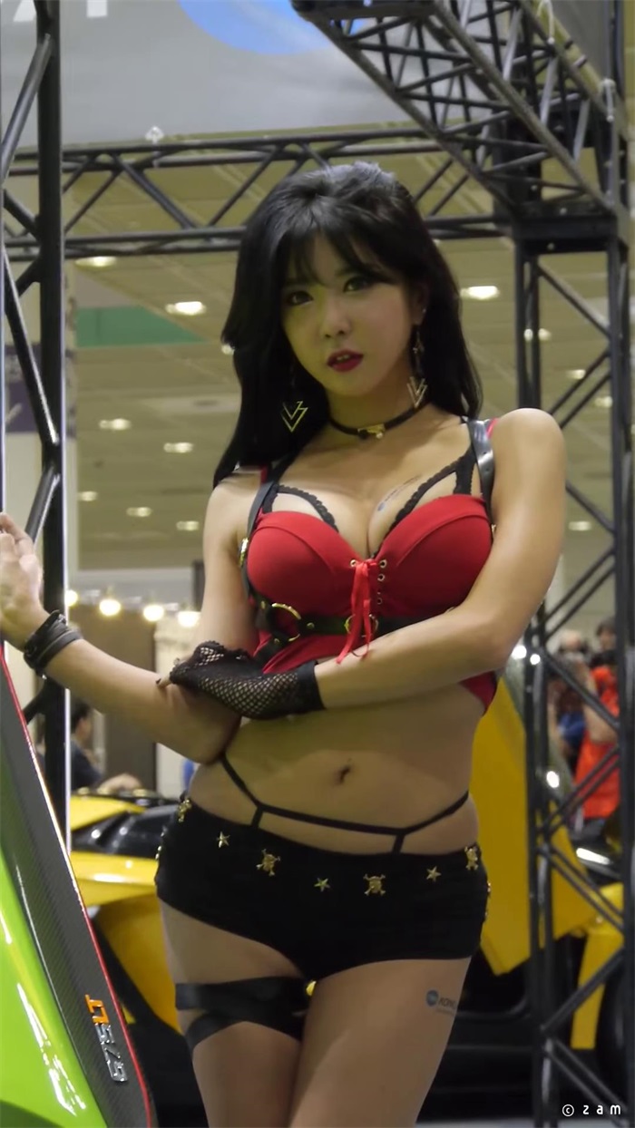 [车模视频][4K] 韩国车展美女车模视频2018-23 [1V/103MB](图2)