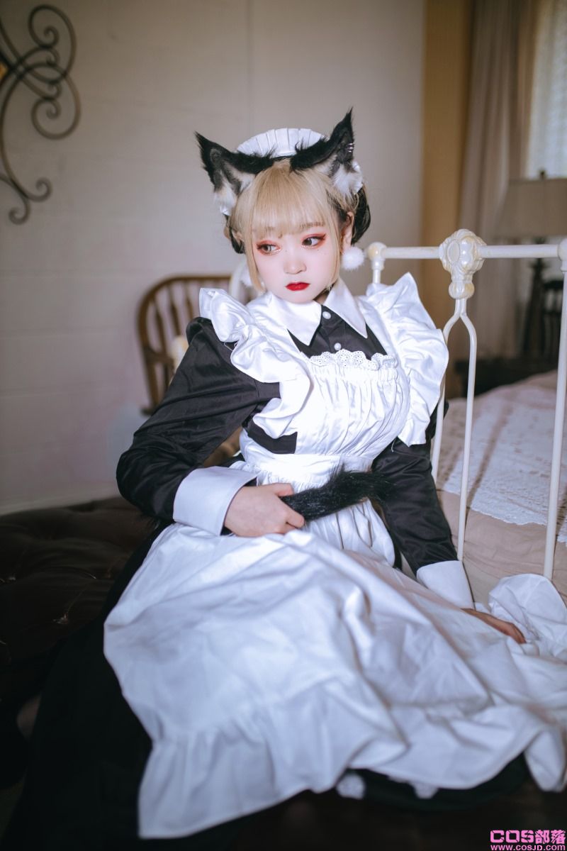 微博人气Coser@-桃夭葵- 猫女仆 [15P/238MB](图4)