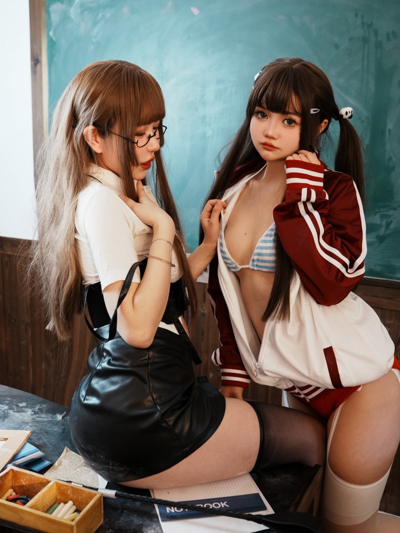 动漫博主@Tina很妖孽呀 双马尾学生与老师 [41P/748MB](图4)