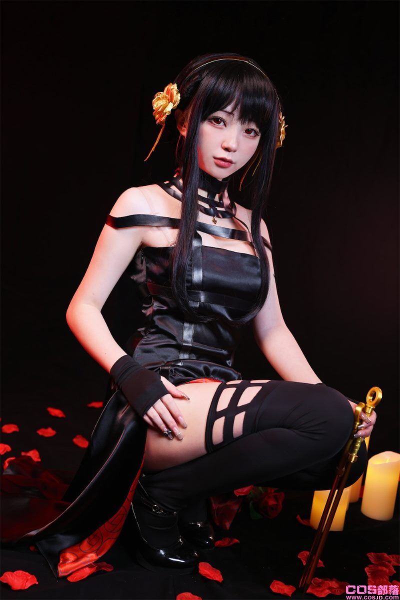 动漫博主@花铃 间谍过家家约尔太太 [29P/109MB](图3)