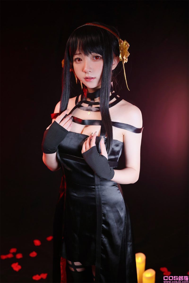 动漫博主@花铃 间谍过家家约尔太太 [29P/109MB](图4)