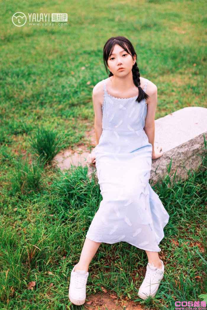 [YALAYI雅拉伊] 2019.02.28 No.082 绿喜青花 Doubleyu [40P/767MB](图3)