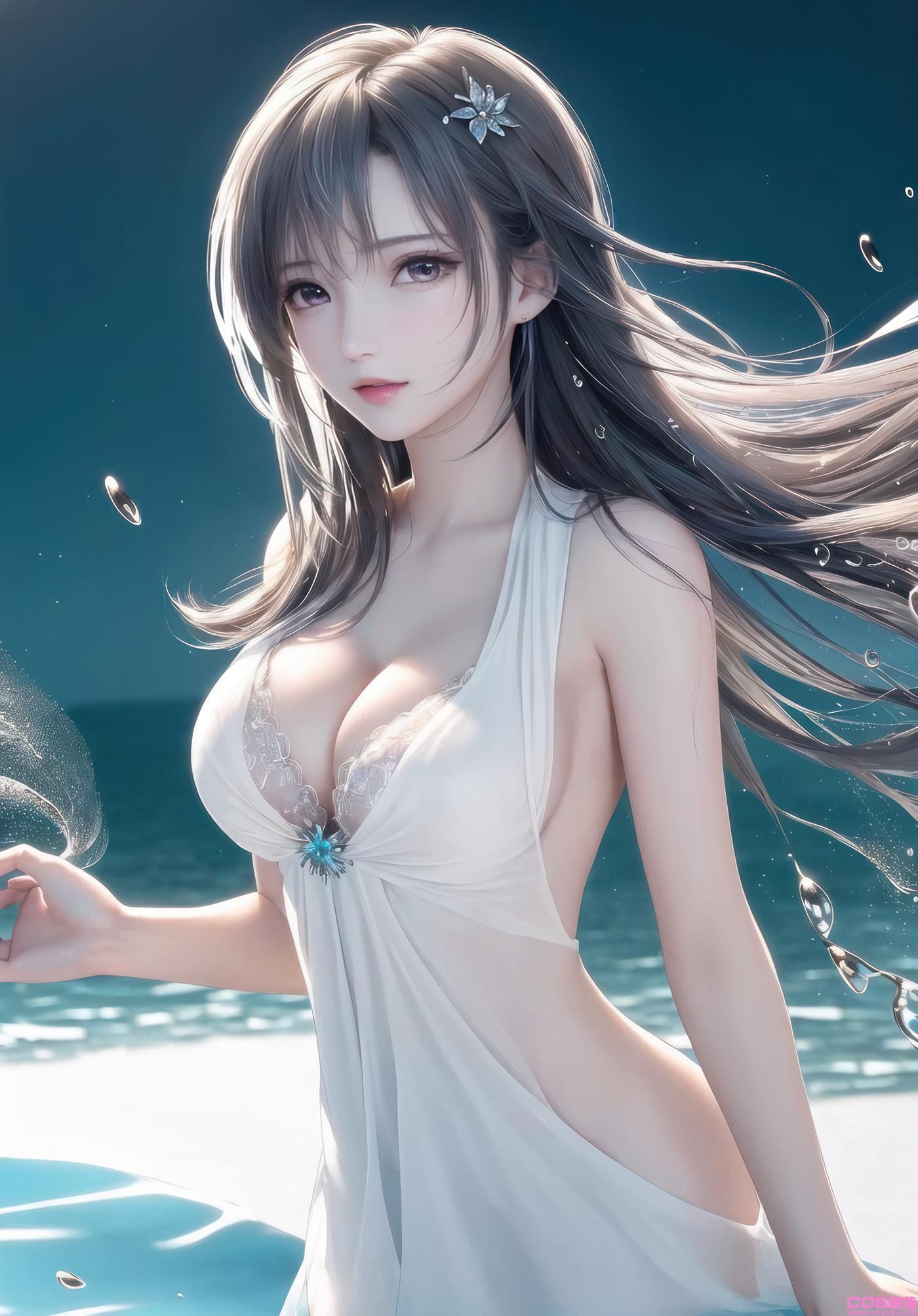 AI绘画 009 2K高清 蒂法大海 [126P/665M](图2)