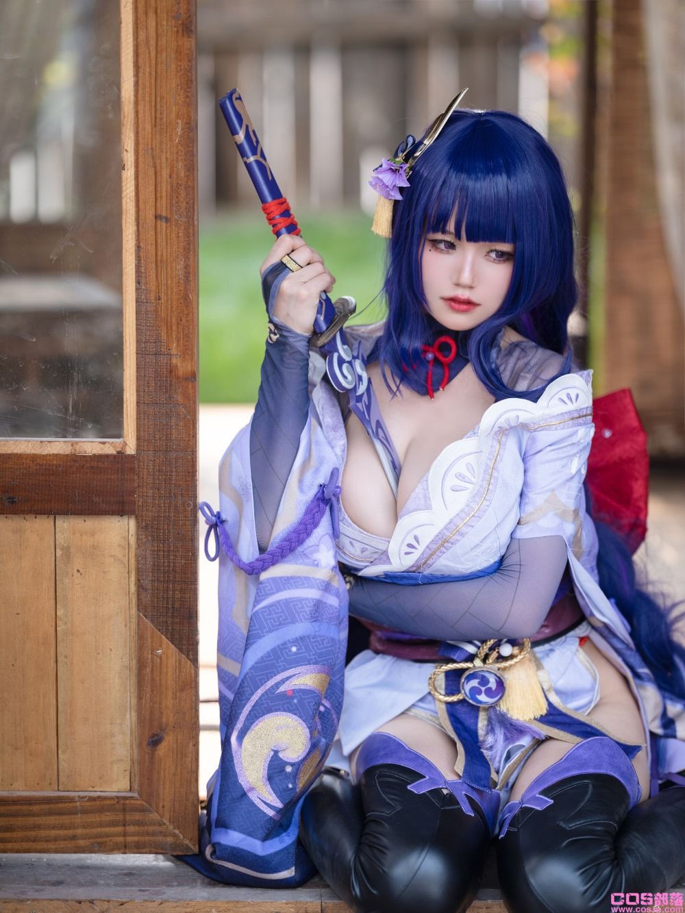 人气Coser@小仓千代 原神 雷电将军 [30P/131MB](图3)