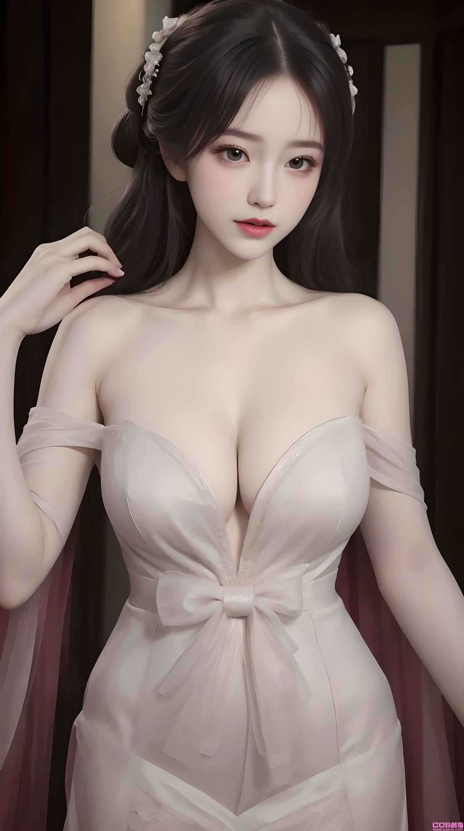 AI绘画 070 温婉柔美穿着浅青色服饰的镁钕 [30P/319MB](图5)