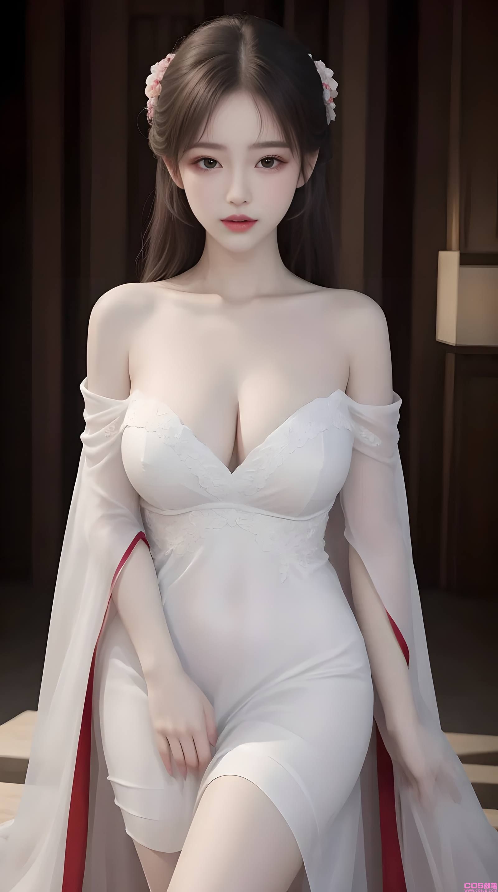 AI绘画 070 温婉柔美穿着浅青色服饰的镁钕 [30P/319MB](图6)